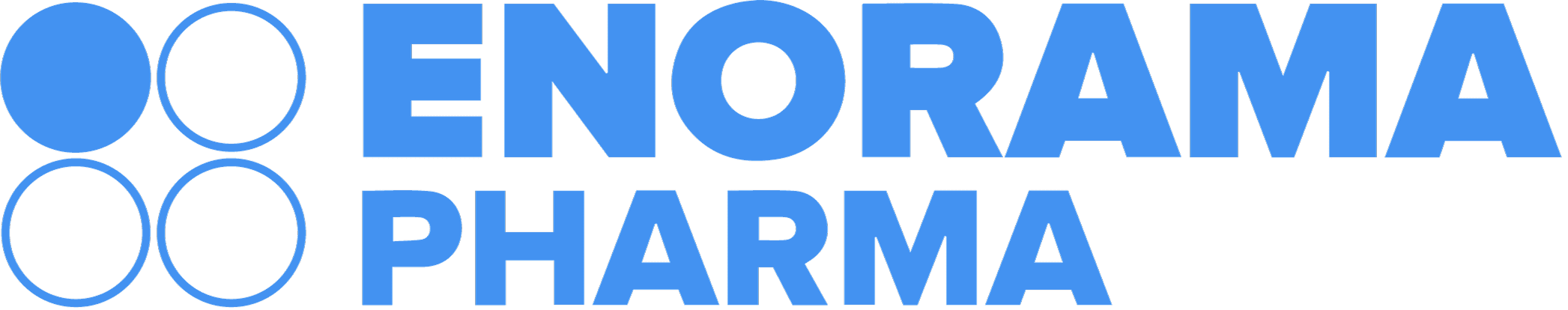 Enorama Pharma Logo - Blue